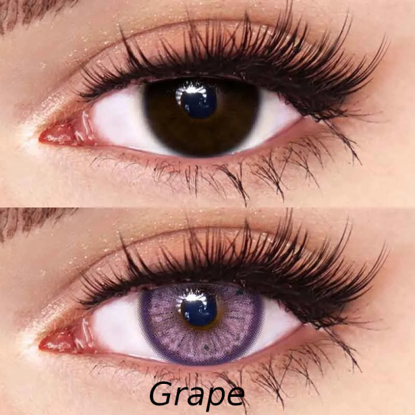 Φακοί επαφής με χρώμα Grape